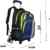 vercart Armband Rucksack mit Rollen Trolley D ‚école Bag Tasche der elèves Reisetasche Trolley Nylon Mehrfarbig -