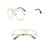 Vintage Pilotenbrille Herren Damen Mit Fensterglas -