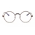 VWH Retro Runde Brille Mit Fensterglas Damen Herren Brillenfassung -