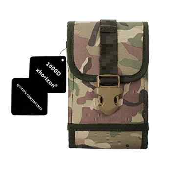 xhorizon® Armee Camo Tasche Für Handy Haken Schleife Gürteltasche Halfter Hülle Beutel