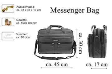 XXL Arbeitstasche Schultasche Messenger Bag Airlinebag Herren Tasche Umhängetasche Damen Messenger bag Schultertasche Handtasche Sport Reise Tasche Schultasche Business Tasche Laptop Bag Notebook -