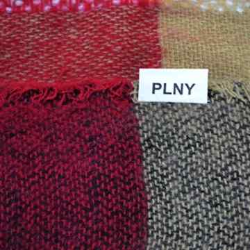 XXL Damen Schal / Karo Schal “ Vancouver “ von PARISLONDONNEWYORK, Material: Aus sanfter WOLLE, Farben: Rosa-Grau / Schwarz – Bordeaux / Khaki – Geeignet für Damen / Herren / Unisex, Art.Nr.: 124 -