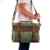 Y-DOUBLE Vintage Messenger Bag Umhängetasche Aktentasche Schultertasche 14 Zoll Laptoptasche Notebooktasche aus Canvas und Leder -