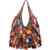 Yaluxe Damen Leder bunt Hippie Fringe Tassel Hobo Henkeltasche Tasche -