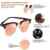 YUFENRA Wayfarer Sonnenbrille Vintage Style für Männer und Damen Revo Linsen -